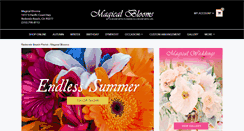 Desktop Screenshot of magicalblooms.com